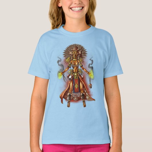 Aztec Mythology God Managua T-Shirt (Vorderseite)