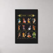 Aztec Mythology Gods Ancient Mayan Civilization Leinwanddruck (Vorderseite)