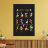 Aztec Mythology Gods Ancient Mayan Civilization Leinwanddruck (Insitu (Wohnzimmer))