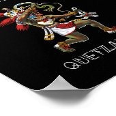 Aztec Mythology Gods Poster (Ecke)