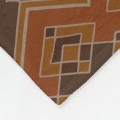 Aztec nahtloses Muster. Tribal aztec Print. Abstra Fleecedecke (Ecke)