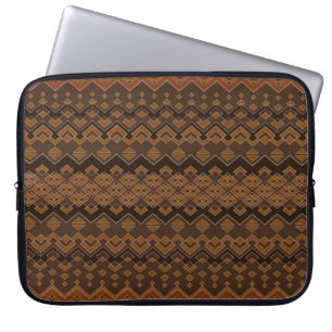 Aztec nahtloses Muster. Tribal aztec Print. Abstra Laptopschutzhülle