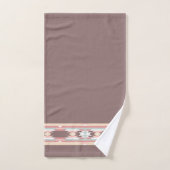 Aztec Native American Design Rand Badhandtuch Set (Handtuch)