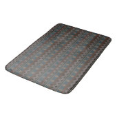 Aztec Native American Geometric Design Bath Mat Badematte (Schrägansicht)