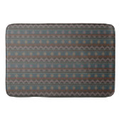 Aztec Native American Geometric Design Bath Mat Badematte (Vorderseite)