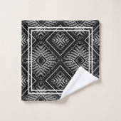 Aztec Native Pattern Badetuch Set (Waschlappen)