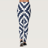 Aztec Navajo Ethnic Seamless Pattern Leggings (Rückseite)