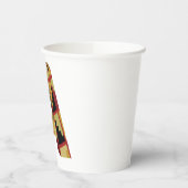 Aztec Navajo Pattern Letter A Pappbecher (Links)