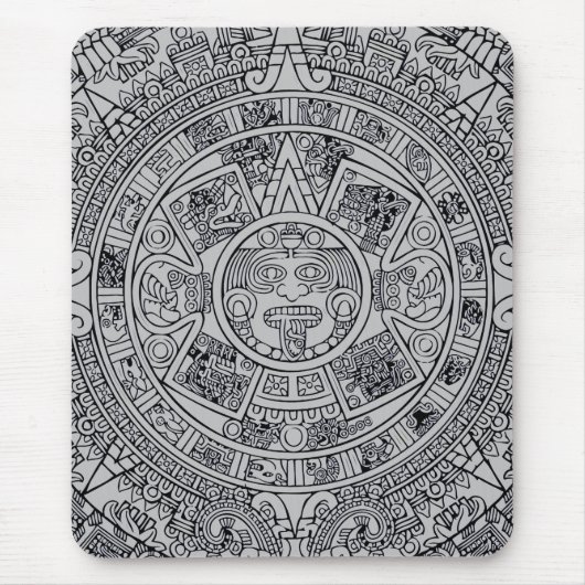 AZTEC ODER MEXICA mexican Mouse Pad Mousepad (Vorne)