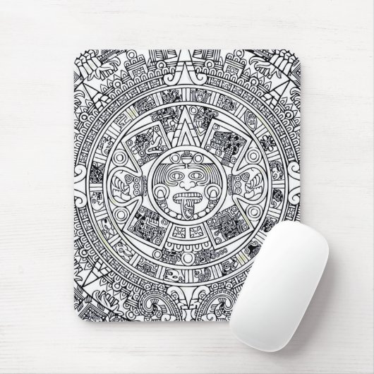 AZTEC ODER MEXICA mexican Mouse Pad Mousepad (Mit Mouse)