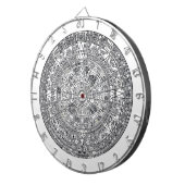 AZTEC ODER MEXIKA mexican Dartscheibe (Vorderseite rechts)