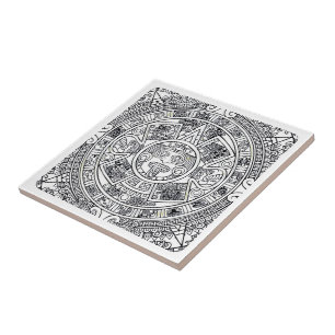 AZTEC ODER MEXIKA mexican, Fliese