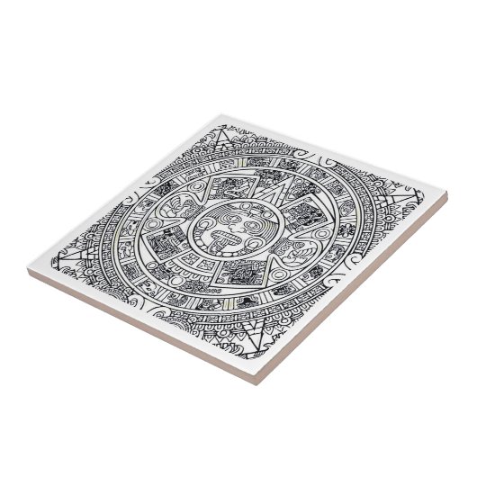 AZTEC ODER MEXIKA mexican, Fliese (Seite)