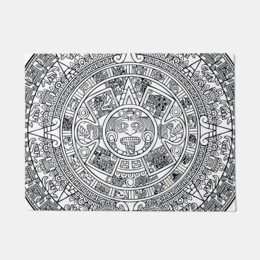 AZTEC ODER MEXIKA mexican Fußmatte (Vorderseite)