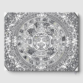 AZTEC ODER MEXIKA mexican Gästebuch (Rückseite)