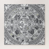 AZTEC ODER MEXIKA mexican Jigsaw Puzzle (Horizontal)