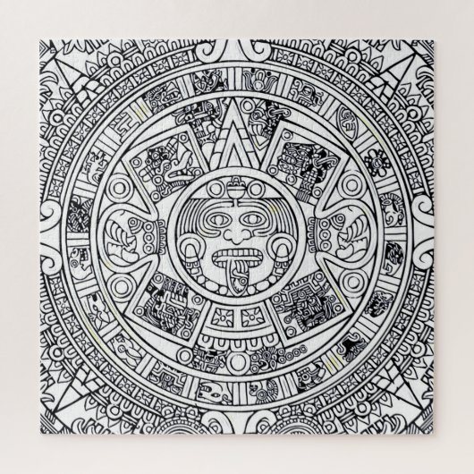 AZTEC ODER MEXIKA mexican Jigsaw Puzzle (Vertikal)
