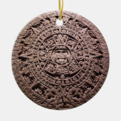 AZTEC ODER MEXIKA mexican, Keramik Ornament (Vorne)