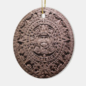 AZTEC ODER MEXIKA mexican, Keramik Ornament (Links)