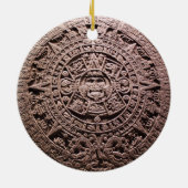 AZTEC ODER MEXIKA mexican, Keramik Ornament (Hinten)