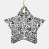 AZTEC ODER MEXIKA mexican Keramik Ornament (Vorne)
