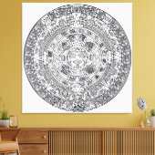 AZTEC ODER MEXIKA mexican Leinwanddruck (Insitu (Wohnzimmer))