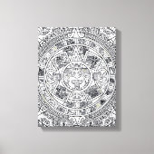 AZTEC ODER MEXIKA mexican Leinwanddruck (Vorderseite)