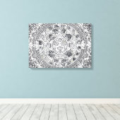 AZTEC ODER MEXIKA mexican Leinwanddruck (Insitu (Holzboden))