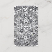 AZTEC ODER MEXIKA mexican Visitenkarte (Rückseite)