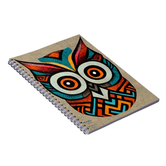 Aztec Owl Notizblock (Rechte Seite)