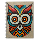 Aztec Owl Notizblock (Vorderseite)