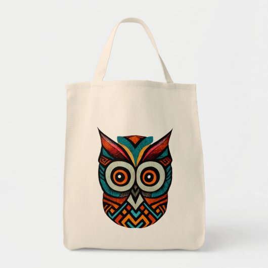 Aztec Owl Tragetasche (Vorne)