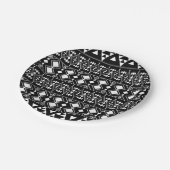 Aztec Pappteller (Schrägansicht)