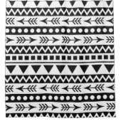 Aztec Pattern Duschvorhang (Vorderseite)