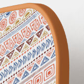 Aztec Pattern Individuelle Name Pickleball Schläger (Linke Seite)