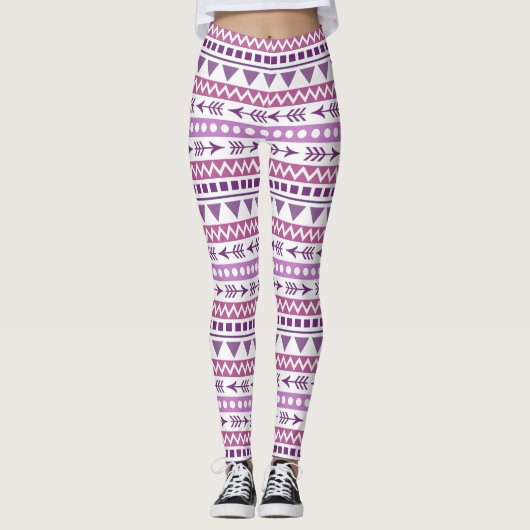 Aztec Pattern Leggings (Vorderseite)
