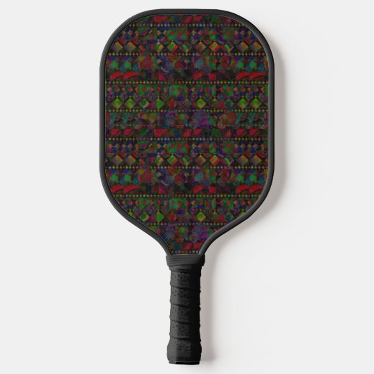 Aztec Pattern Pickleball Paddle (Rückseite)