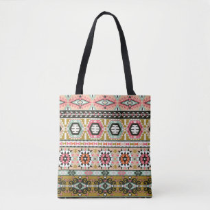 Aztec Pattern Tribal Art Toag Tasche