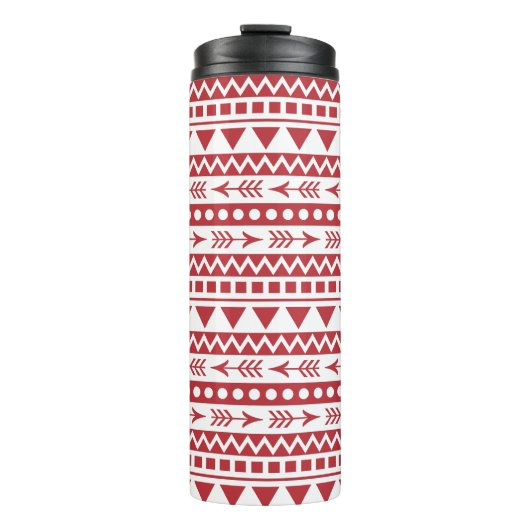 Aztec Pattern tumbler Thermosbecher (Vorderseite)