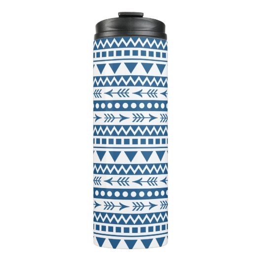 Aztec Pattern tumbler Thermosbecher (Vorderseite)