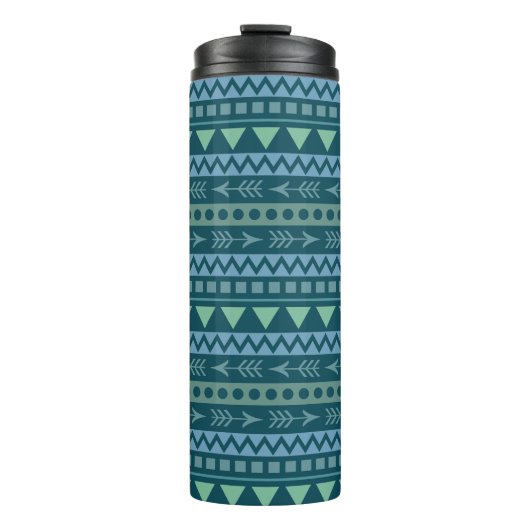Aztec Pattern tumbler Thermosbecher (Vorderseite)