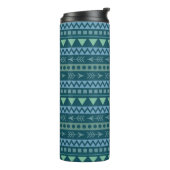 Aztec Pattern tumbler Thermosbecher (Nach links gedreht)