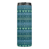 Aztec Pattern tumbler Thermosbecher (Rückseite)