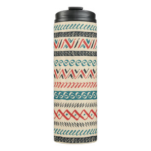 Aztec Pattern tumbler Thermosbecher