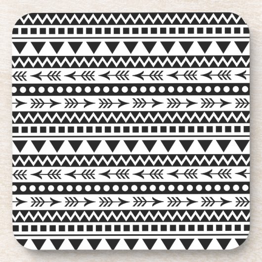 Aztec Pattern Untersetzer Set (Vorderseite)