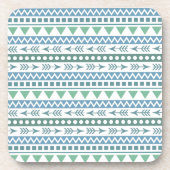 Aztec Pattern Untersetzer Set (Vorderseite)