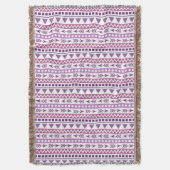 Aztec Pattern Werfer Decke (Vorderseite Vertikal)