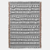 Aztec Pattern Werfer Decke (Vorderseite Vertikal)