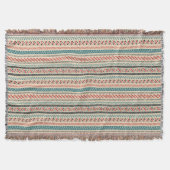 Aztec Pattern Werft Decken (Vorderseite)