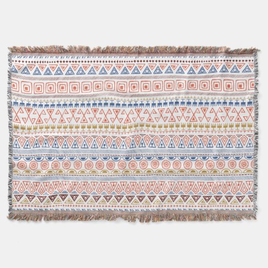 Aztec Pattern Werft Decken (Vorderseite)